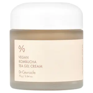Dr. Ceuracle Vegan Kombucha Tea Gel Cream, 2.64 oz (75 g)