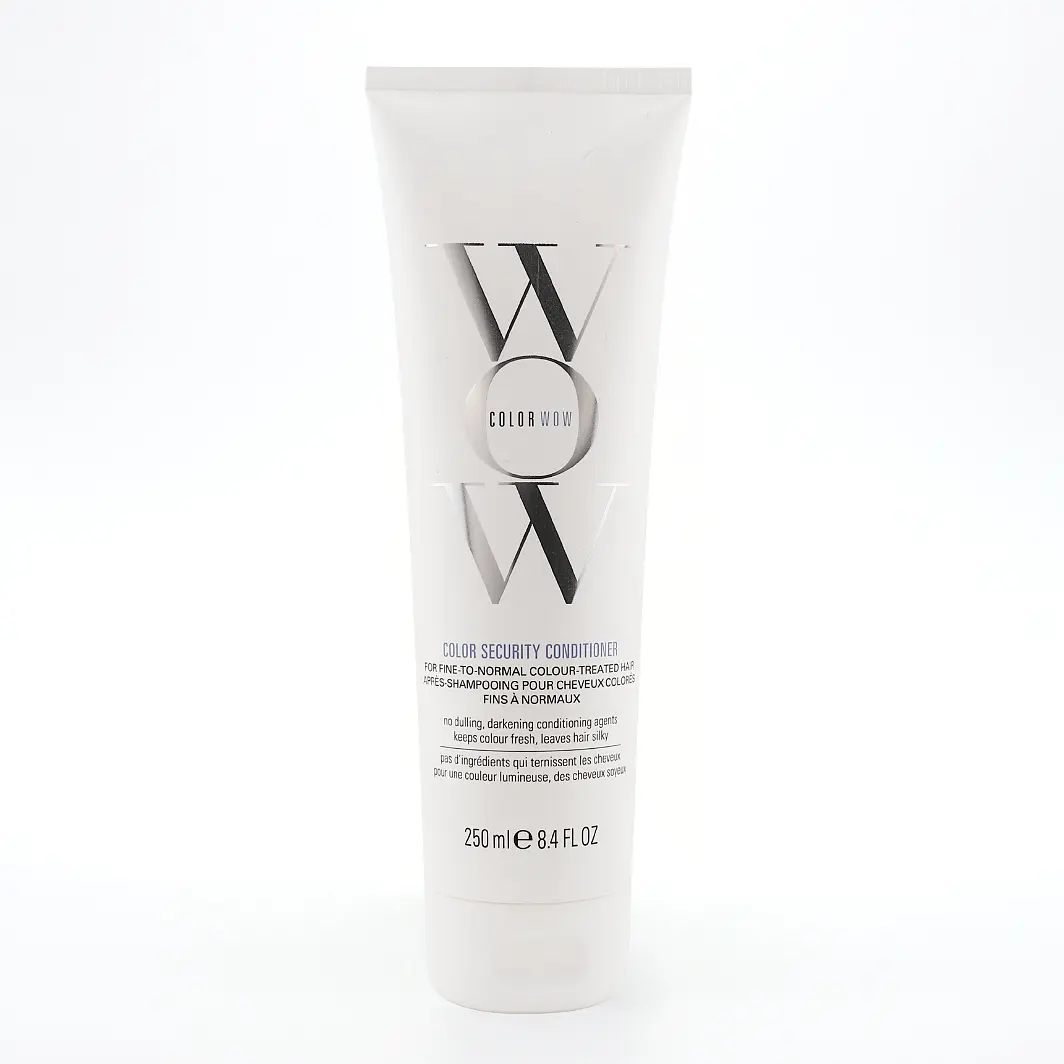 Color Wow Security Conditioner - 250ml Liquid Haircare Moisturizer for Fine to Normal Color-Treated Dry Hair, Hydrating Formula with Silk Protein, Nourishes, Protects, Cruelty-Free, Vegan