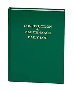 USED-Construction & Maintenance Daily Log by Inc Safety Meeting Outlines (Hardcover)