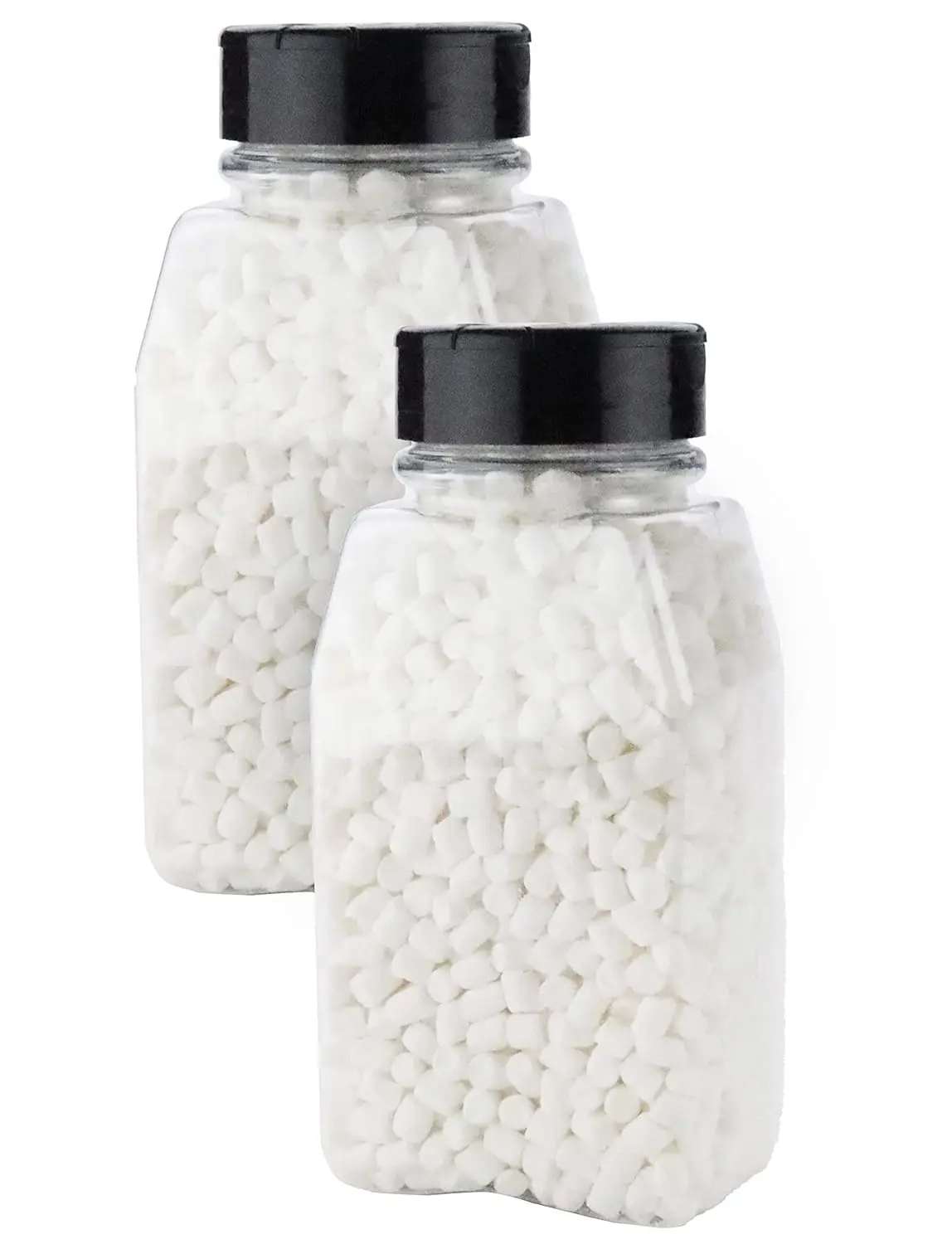Variety Dehydrated Marshmallow Bits | Soft Fluffy Flavor, Perfect Topping for Hot Cocoa and Sweet Treats in Jar, Vanilla-Vanilla 2 Pack
