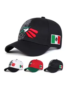 Unisex Eagle Baseball Cap Adjustable Sun Protection Hat for Outdoor Travel Beach Vacation, Casual Fitted Animal Pattern Hat, Animal Print Snapback