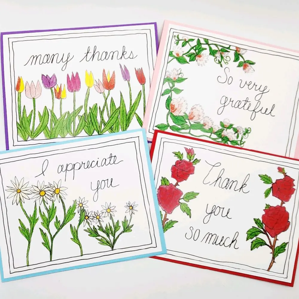 Garden of Thanks (thank you cards) Garden of Thanks (thank you cards)