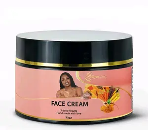 Peau Noire Glow Face Cream Exfoliate Gently Hydrate Deeply Skin Repair Moisturize 7 Days Results Hand M
