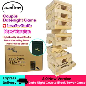 Block Tower Game for Dating,Best Game for Party Stacking-tower game for couple Gift for Friends TikTokShopBlackFriday
