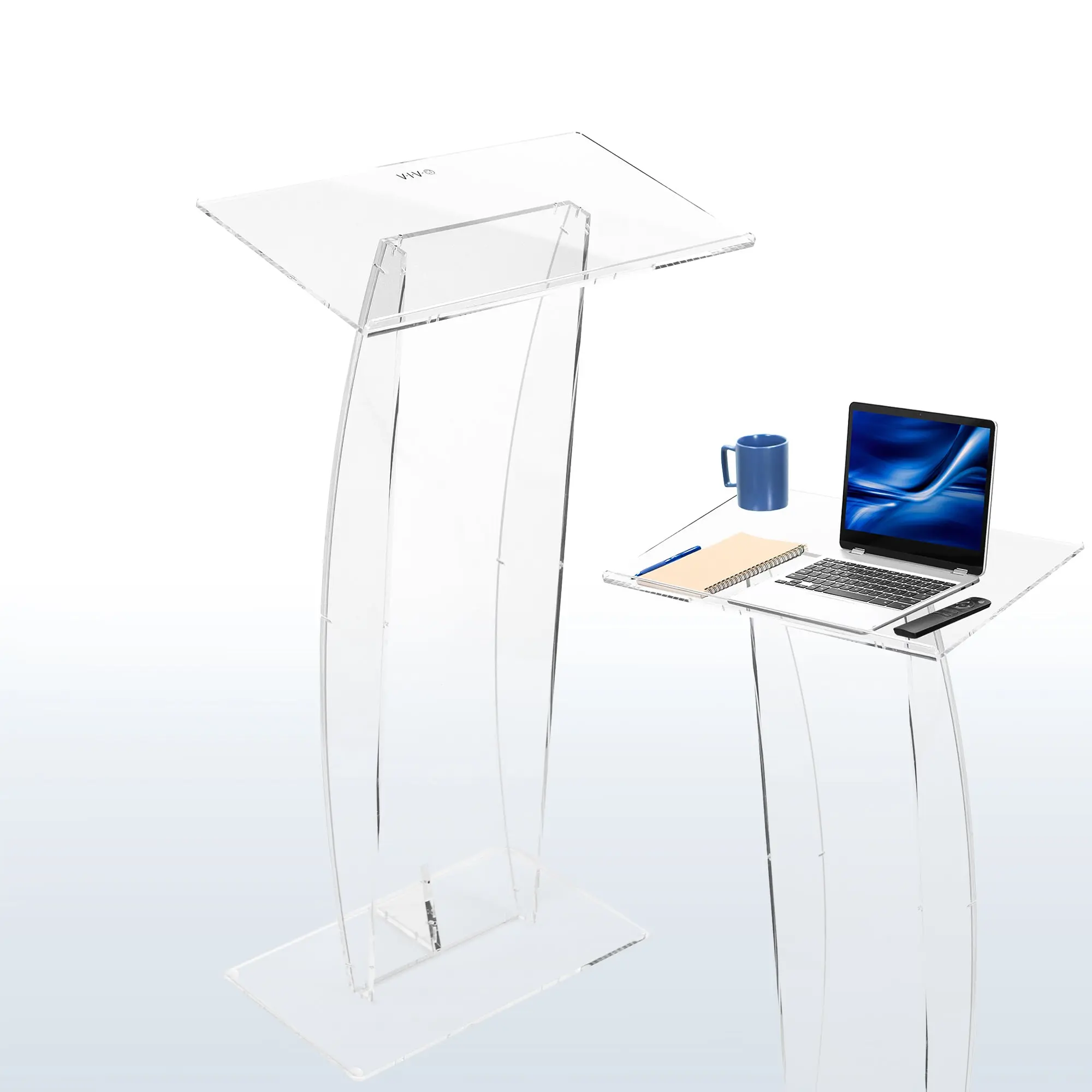 46" Acrylic Podium