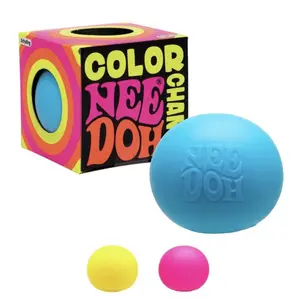 2026 Needoh Soft Squeeze Fidget Ball, Durable Elastic Stress Relief Toy, Compact Handheld Decompression Ball for Daily Use