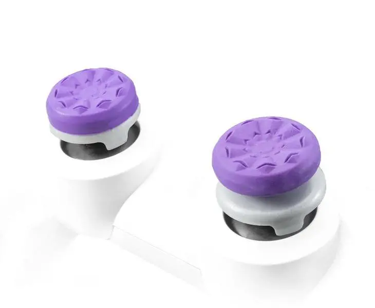 KontrolFreek FPS Freek Galaxy Purple Rubber Thumbsticks - Gaming Controller Accessories with Enhanced Grip for Games KontrolFreek FPS Freek Galaxy Purple Rubber Thumbsticks - Gaming Controller Accessories with Enhanced Grip for Games