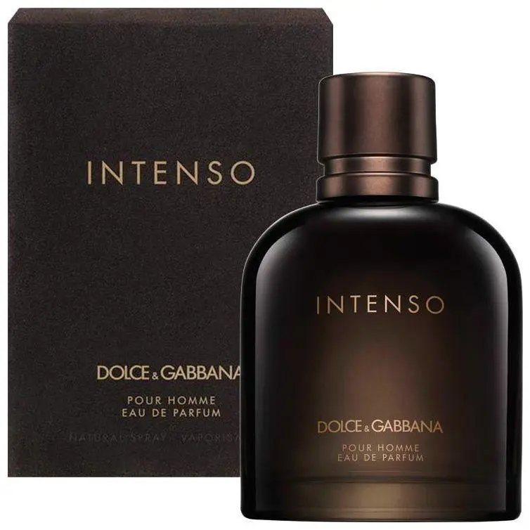 DOLCE & GABBANA Pour Homme Intenso EDP Men's Cologne, 4.2 fl oz Bold Elegant Scent - Floral Woody Aroma, Aquatic Base, Italian-Inspired Luxury-Themed Classic Glamorous Packaged Luxury Spray, Classic Men's Fragrance, Italian-Inspired Men's Fragrance