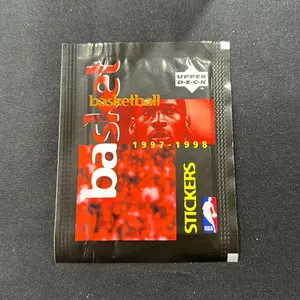 One Pack of 1997-98 Upper Deck NBA Basketball Sticker Pack