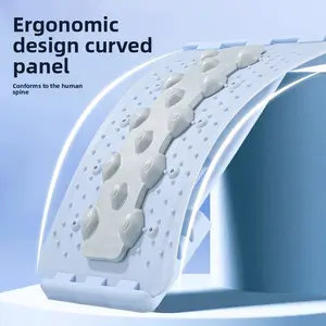 Magnetic Therapy Lumbar Support Pillow Ergonomic Design Curved Panel Relieve Back Pain from Long Sitting Office & Home Essential spine decompression board exercise accessory resistance