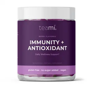 Teami Immunity + Antioxidant, Elderberry and Vitamin C Gummy Vitamin
