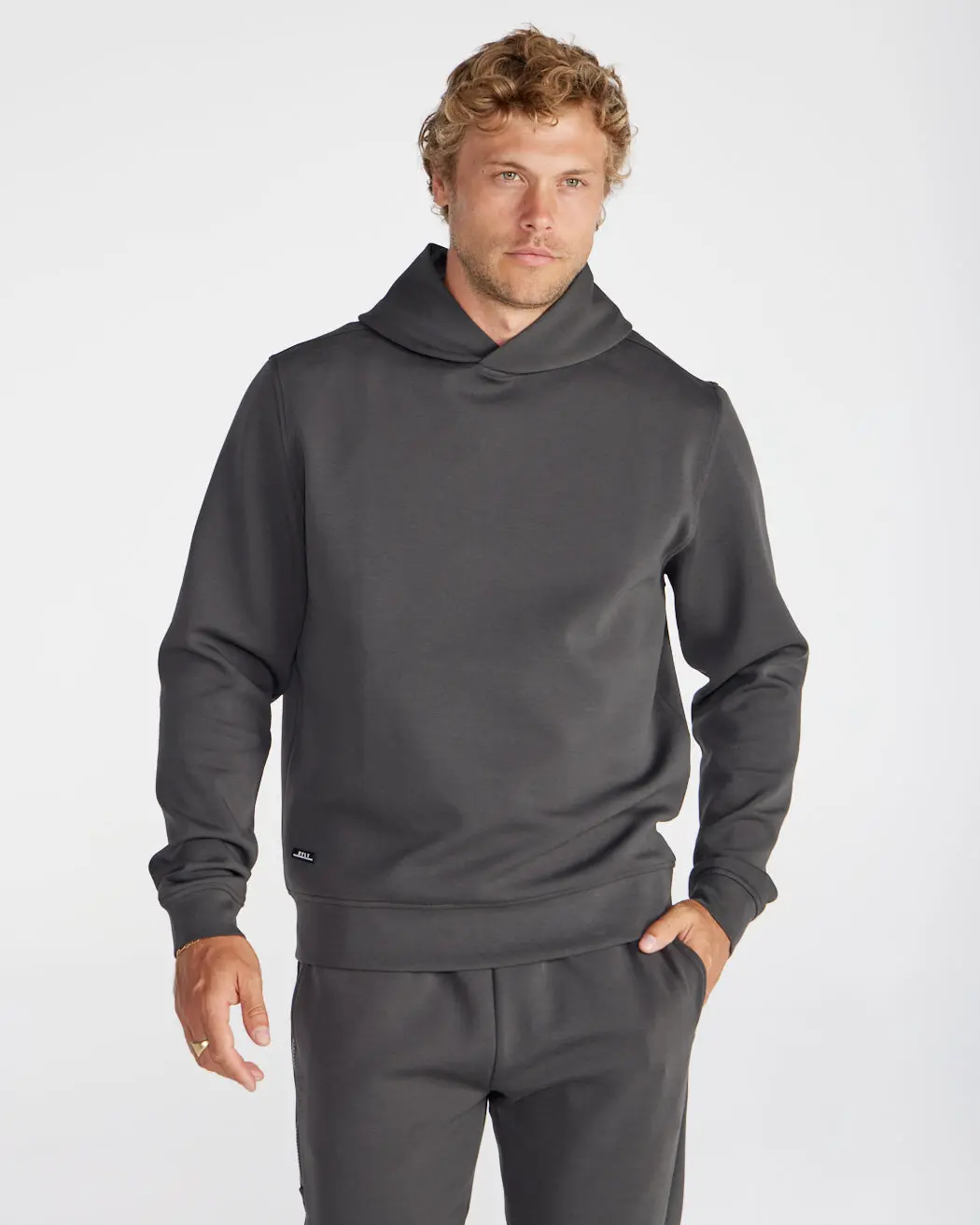 BYLT Roamknit Hoodie - Menswear Pullover Sweatshirts with Soft-Touch Fabric Blend Classic Fit Long Sleeve