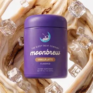 MoonBrew Sleepy Coffee Vanilla Latte - The MagnesiREM Sleep Aid