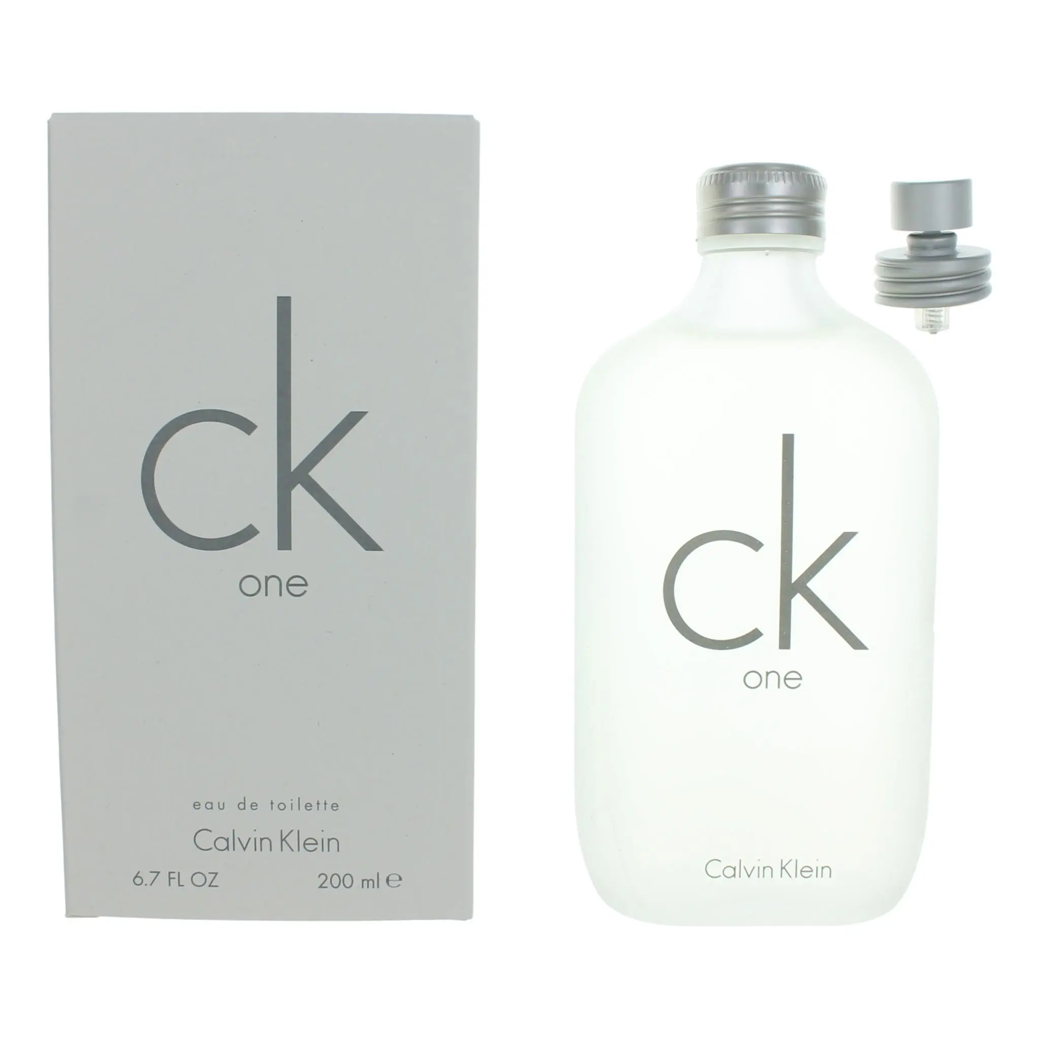 CK One by Calvin Klein, 6.7 oz EDT Spray Unisex High Quality Fragrance Aroma Fragrance Captivating Scents Scented Fragrance Fragrance Gift