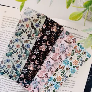 Cottagecore florals & insects bookmarks-reader gifts