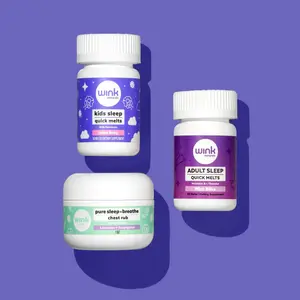 Family Sleep Bundle - Melatonin Sleep Melts + Chest Rub