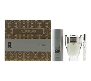 Paco Rabanne Invictus 3pc EDT + Deodorant Set