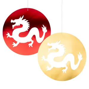 Dragon Foil Cutouts - 12 Pc.