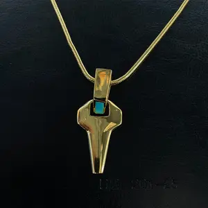 100% New Cosplay David Martinez Metal Pendant Necklace, Unisex Costume Jewelry Accessory, As the Picture Xmas Gift Prop