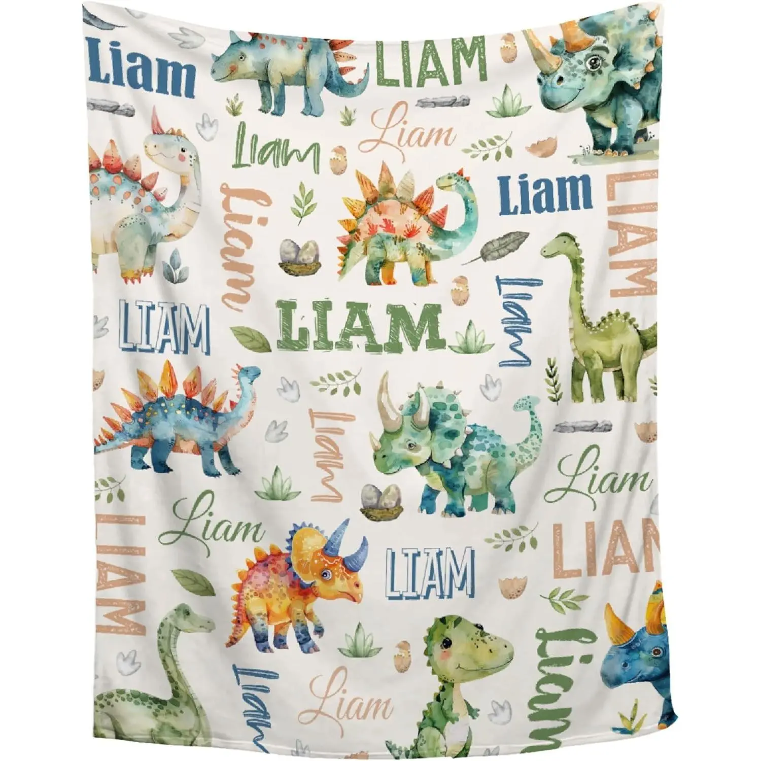Personalized Custom Blanket - Multi-Size, All Season Bedding,   Swaddle Blanket, Pet Gift, Custom Blankets