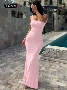 Women's Sexy Backless Dress, Elegant Sleeveless Evening Gown, Stylish Party Wear, Trendy Fashion for Special Occasions