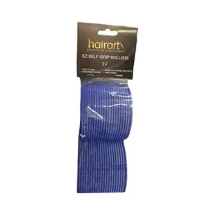 HairArt EZ Grip Heatless Jumbo Hair Rollers - 3.25 in Haircare Styling Tool for Fast Dry Perms & Sets, 2 Ct, user2747493937383