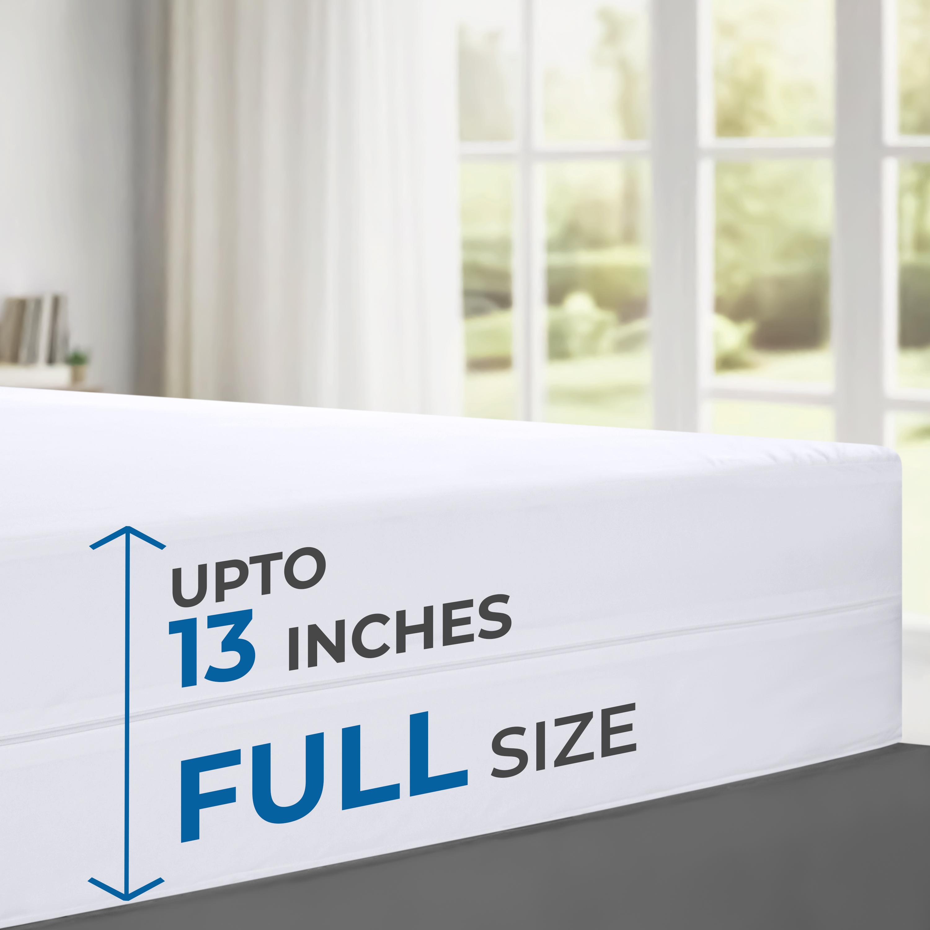 Utopia Bedding Zippered Mattress Encasement - 100% Waterproof, Bed Bug Proof, Hypoallergenic, Dustproof 6-Sided Cover, Washable, Durable, Fits All Mattress Sizes (Pack of 1 or 2), Dustproof Mattress Protector