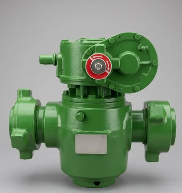 3" x 3" Fig 1502 Gear Operated Plug Valve | Sour Service (H2S) | 10,000 PSI Flow Control