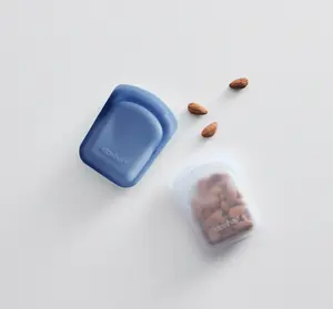 Stasher Reusable Silicone Pocket Bag 2-Pack