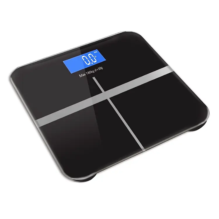Bathroom Scale, Batteries Included, Scale Body Weight, Weight Scale, Bathroom Scales for Weight, Digital Scales for Body Weight (Black) Visit the iHome Store