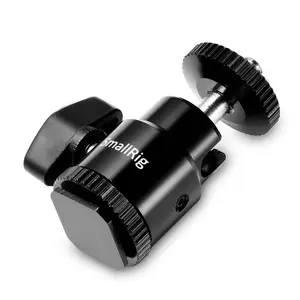 SmallRig 1/4" Camera Hot shoe Mount with Additional 1/4" Screw 761