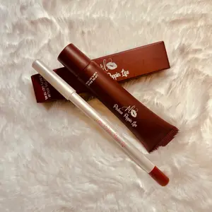 Chocolate lip oil balm with lip liner