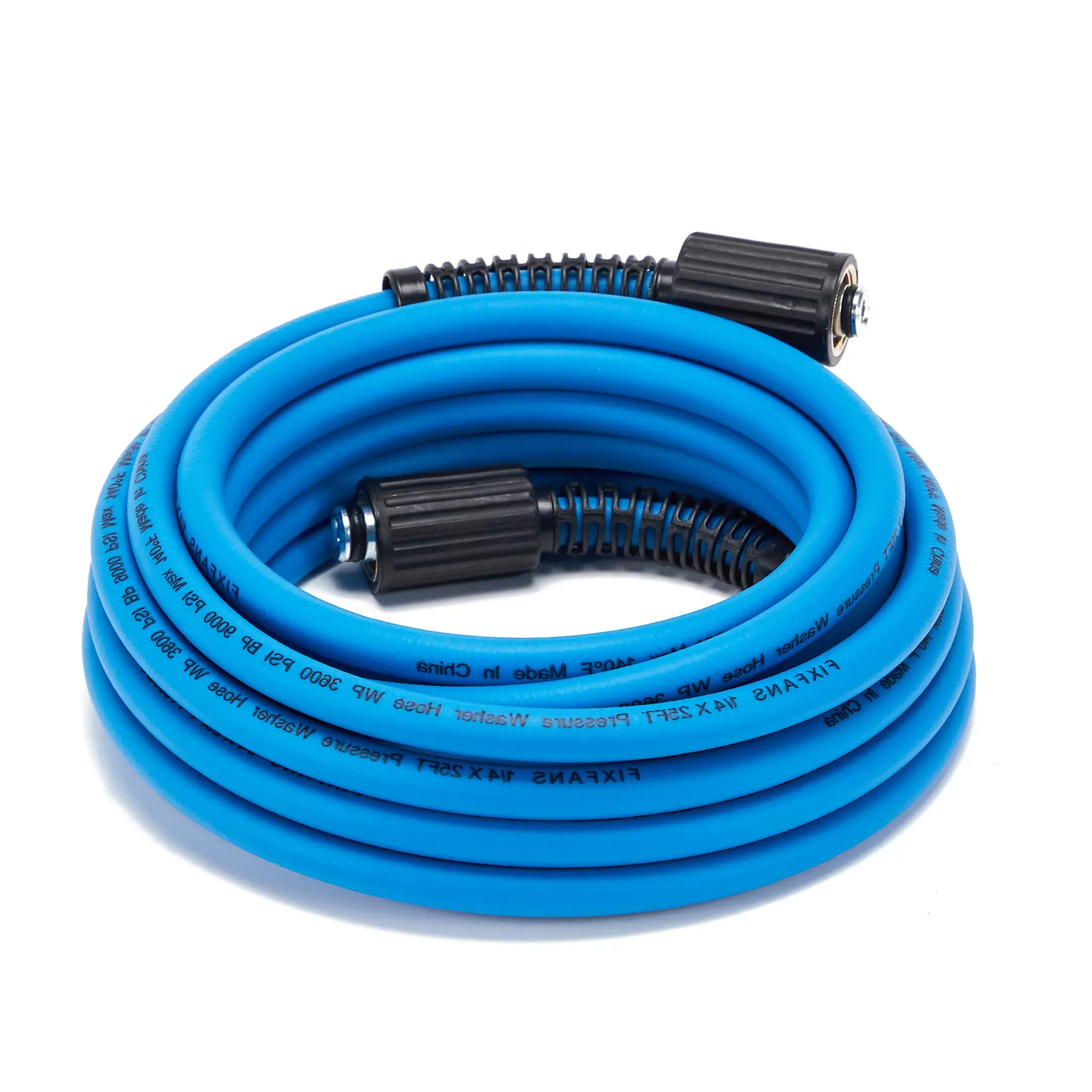 High Pressure Washer Hose, 1/4 Inch x 25 FT 3600 PSI Flexible Hose with M22 Fittings, Kink & Abrasion Resistant Extension Replacement for Car Washing, Pool, Siding【DealsForYouDays】