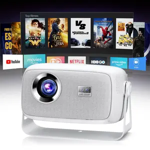 [US warehouse] HLT X4 mini Portable HD projector. HomeTheater.800ANSI .Autofocus 1920*1080P Dual Wifi6 4K Decod BT5.4  Android 11 Built-in Speaker&Appstore. Remote Control . MovieNight.Gift. Mother's Day Gifts. SummerVibes