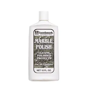 Lundmark 11693 Liquid Marble Polish & Cleaner - 10 oz Gloss Enhancing Polishes for Home Care Household Supplies