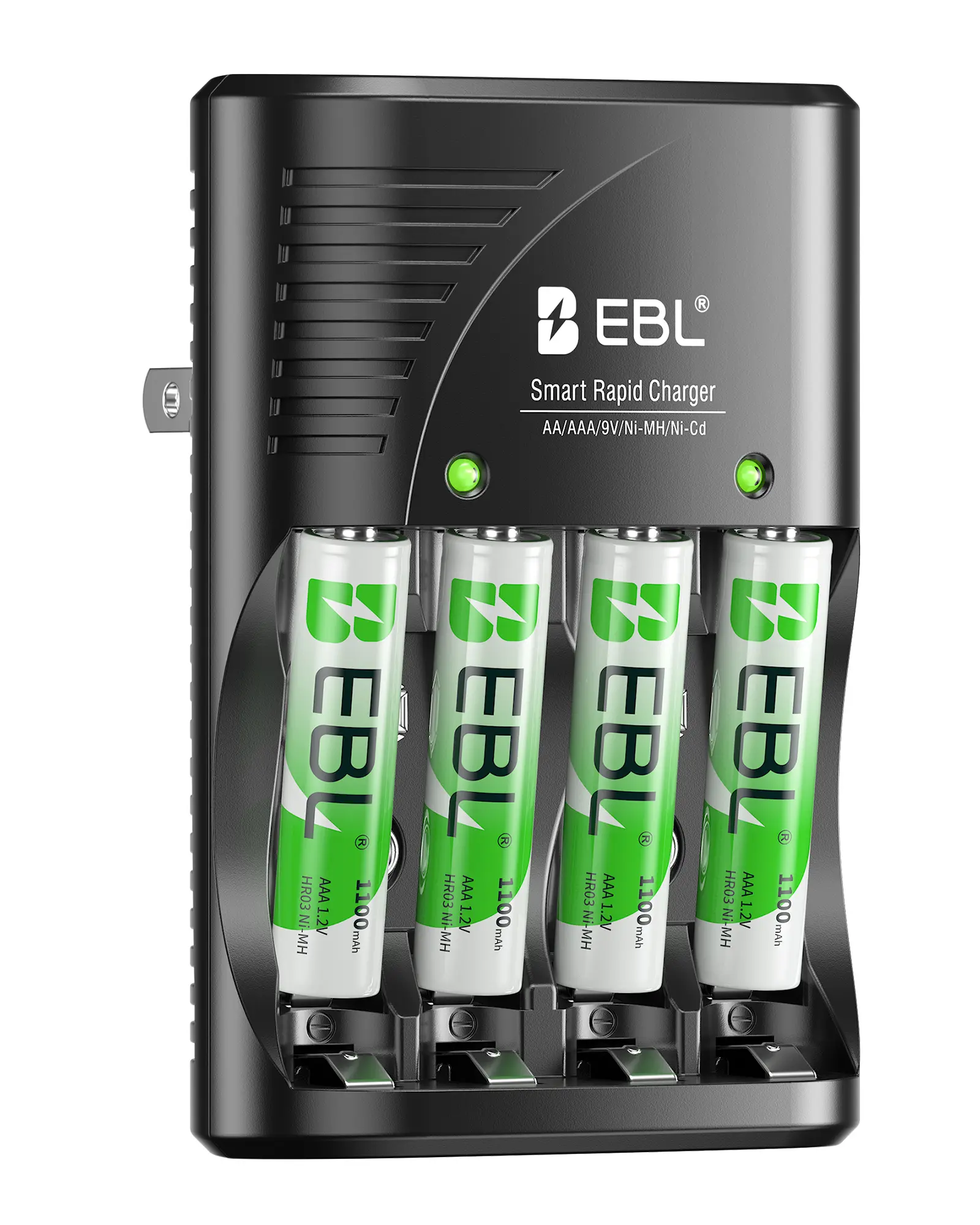 EBL 3-in-1 Multi-Function Smart Charger Kit with AA AAA Rechargeable Batteries (Battery Charger Included), Chargers