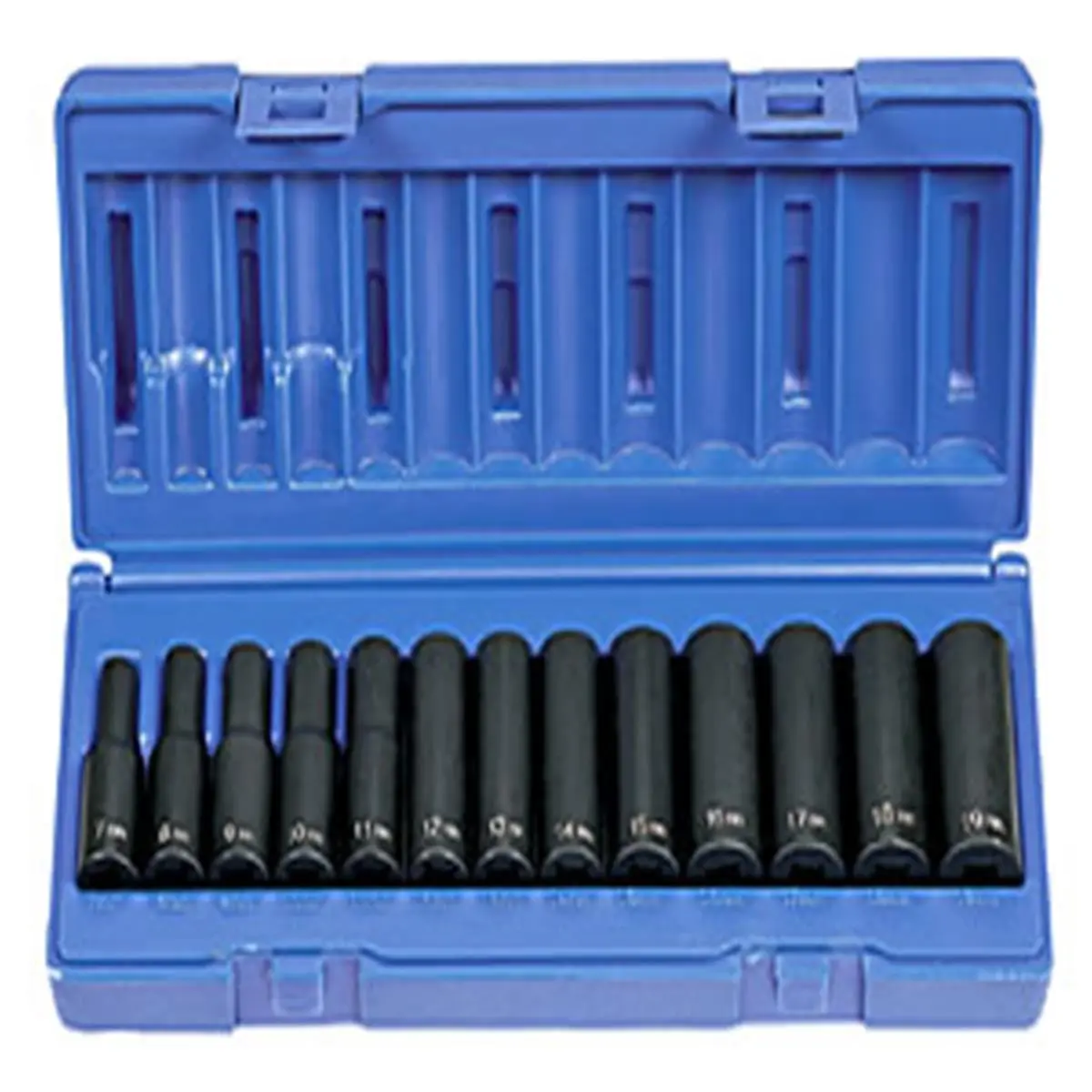 Grey Pneumatic GRY1213MD 13 Piece .38" Drive Deep Length Metric Set