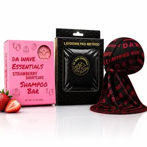 360 Wave Haircare Bundle, Strawberry-Scented Volume Boost Cleanser, Smoother Shampoo for Adults
