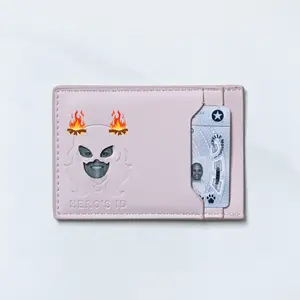 Cat Lady Hero Featuring ID Wallet (Cartoon Version), Driver License Holder, Suitable for Most Faces, Best Gifts for Friends and Lovers, Girls' Choice, Mother's Day Gift