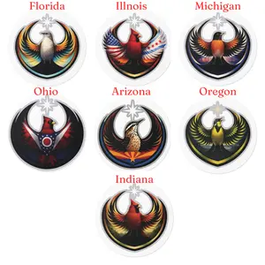 All USA State Anti ICE Activist Die-cut Rebel Alliance Sticker, State in US Political Sticker, Gift for Fans