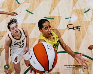 Skylar Diggins-Smith Seattle Storm Autographed 8" x 10" Layup vs. Indiana Fever Photograph - Fanatics Authentic Certified
