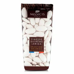 MEDICIS Premium Sugar-Coated Almond Dragees Snack, French Jordan Almond Candy, 75ct Pack, 8.8oz