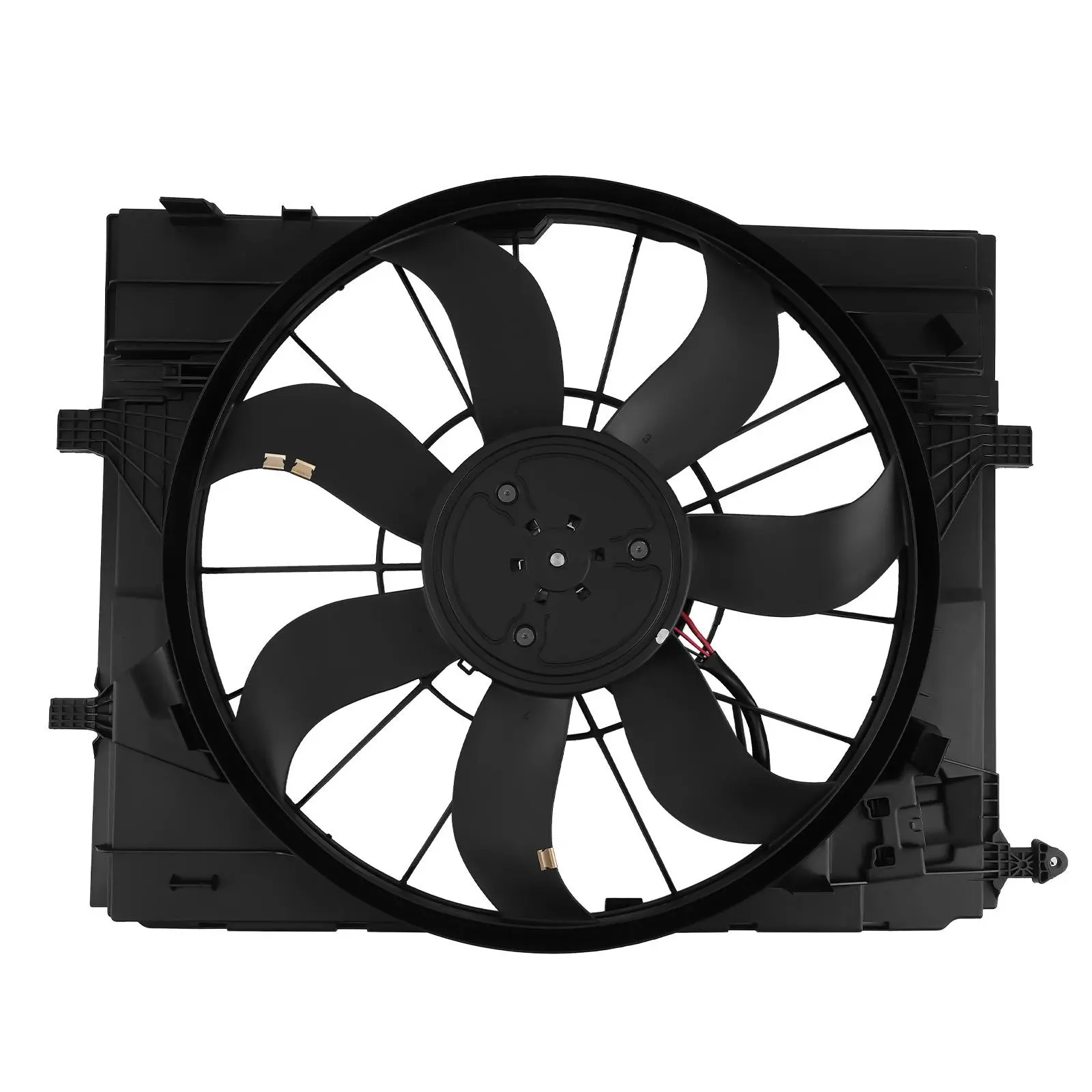 maXpeedingrods Plastic Frame Electric Radiator Cooling Fan Unit, Engine Cooling & Heat Dissipation Part for Benz CLS450,E350,GLC300, 625070 A0999063802