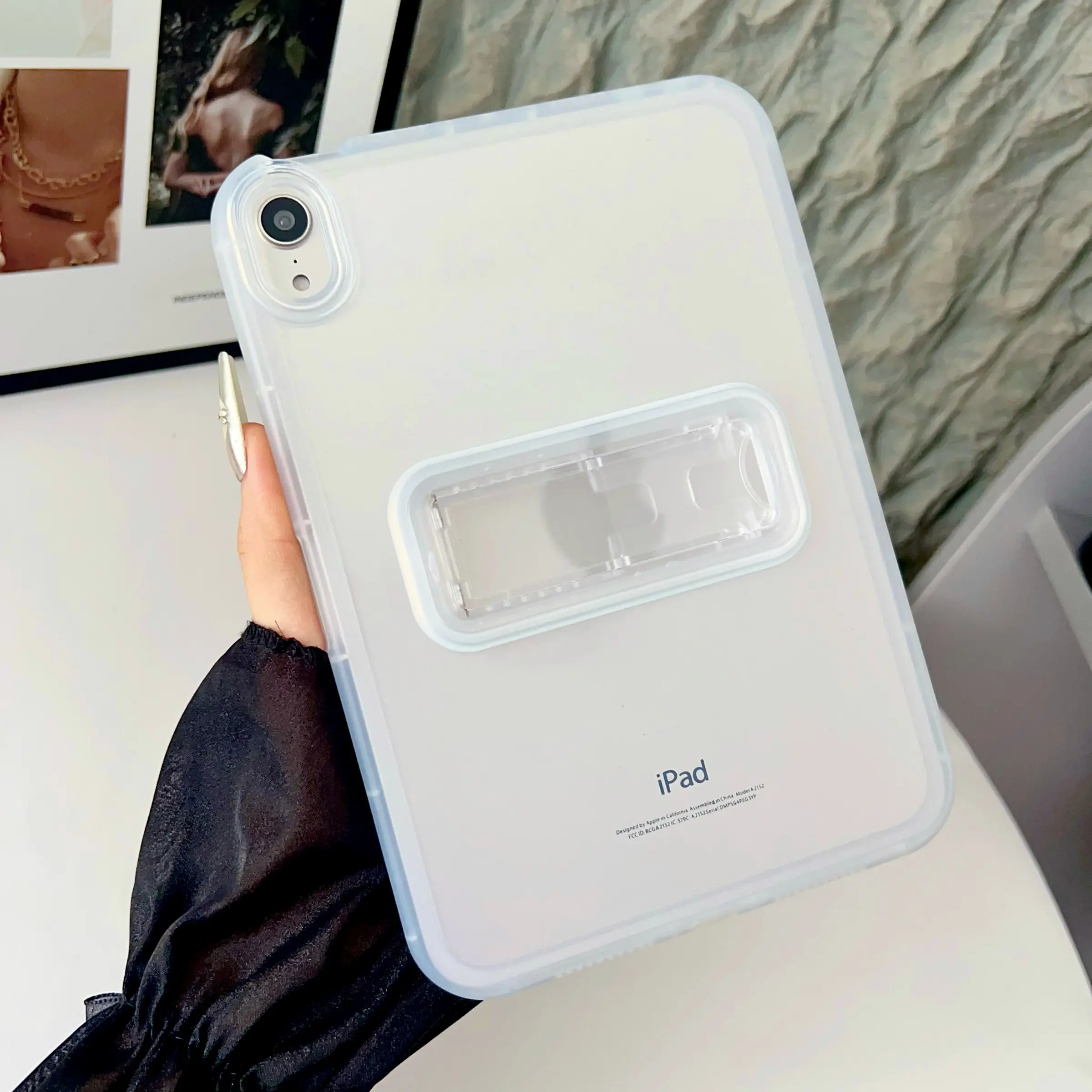 Silicone Case for iPad 10th/11th Gen A16, Anti-Drop Durable Silicone Cover, Transparent Protective Shell for iPad Air Mini Pro Series, Tablet Casing, Ipad Accessories, Drop Proof Cover