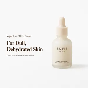 Rice PDRN Serum | 193% Clinically Proven Hydration Boost | Vegan Rice PDRN Soy Exosomes | Korean Glass Skin Hydrating Serum | INMI Seoul | 30ml