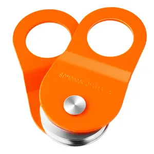 VEVOR 10 T Winch Snatch Block, 22,000 lbs Capacity Block and Tackle Pulley System, Work with 0.4" - 0.55" Rope, Winch Hook Accessories, Heavy Duty Offroad Recovery Accessory for Truck Tractor ATV UTV