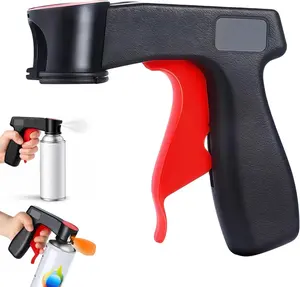 Precision Spray Paint Assist Handle - Handheld Paint Sprayer Accessory, Mini Can Trigger Tool for Model Makers, Scale Model Coloring Projects