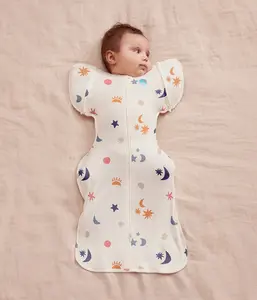 Swaddle Up™ Transition Bag 1.0 TOG Organic Cotton Buff Lunar