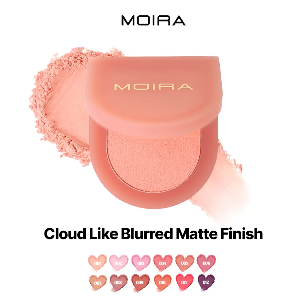 MOIRA | Love Blur Blush | Soft Focus Blush for Natural Blurred Finish