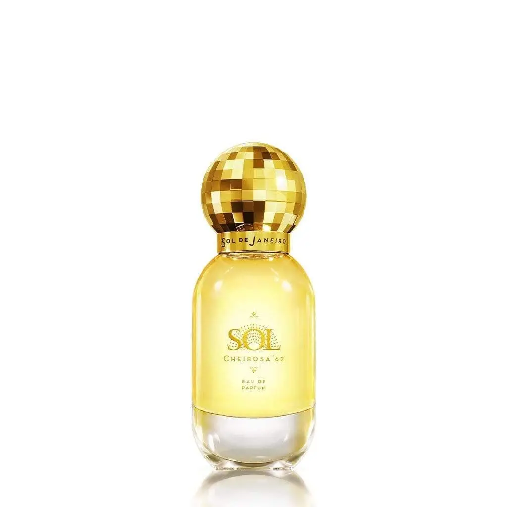 Sol de Janeiro Cheirosa 62 Eau de Parfum | Long-Lasting Iconic Warm Gourmand Scent with Notes of Pistachio Salted Caramel and Vanilla